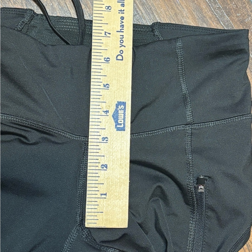 Champion Black Women’s Leggings with white accents - Picture 5 of 7